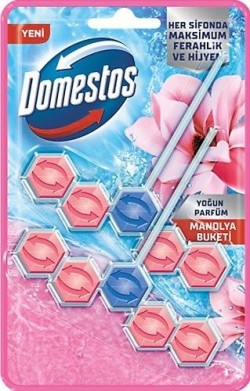 DOMESTOS WC BLOCK 100 GR 2 PIECE MAGNOLIA*7
