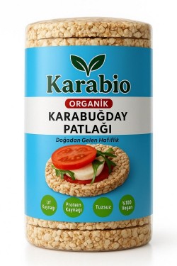 KARABİO 90 GR ORGANIC BUCKWHEAT POPPIES*15