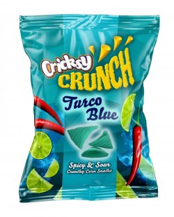 CRICKSY TURCO BLUE CORN CHIPS 120 GR * 10