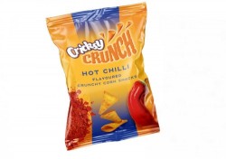 CRICKSY HOT CHILLI CORN CHIPS 150 GR*10
