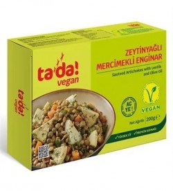 TADA 200 GR ARTICHOKE WITH OLIVE OIL AND LENTIL*12