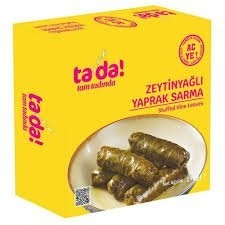TADA 190 GR OLIVE OIL STUFFED GRAPES LEAVES*12