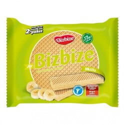 BİZBİZE 340 GR WAFER WITH BANANA*12