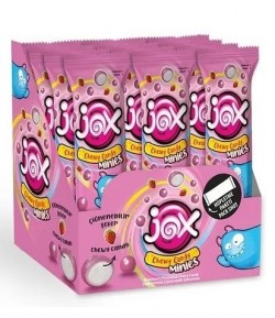 DK.JOX MINIES 10 GR STRAWBERRY FLAVORED CANDY*24