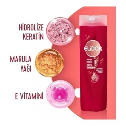 ELİDOR 400 ML SHAMPOO KERATIN*6 (PINK)