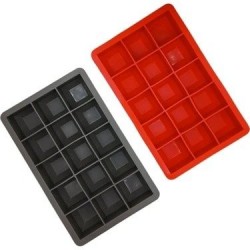 CKM 037 SILICONE SQUARE ICE DRINKER 19*12*3 CM *30