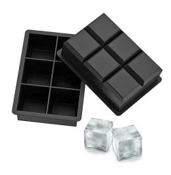 CKM 038 SILICONE SQUARE LARGE FREEZER TRAY 17x12x5cm*30