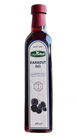 ASYA VITAL 680 GR BLACK MULBERRY MOLASSES EXTRACT*12