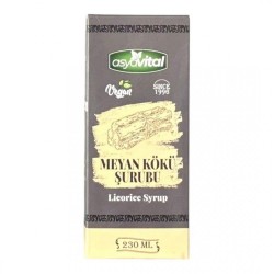 ASYA VITAL 230 CC LIQUORICE SYRUP*12