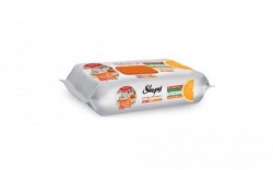 SLEEPY 50-PIECE KITCHEN TOWEL ORANGE*12