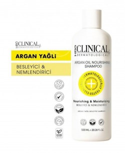 HBO CLINICAL 500 ML SHAMPOO WITH ARGAN OIL*15