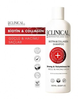 HBO CLINICAL 500 ML SHAMPOO BIOTIN & COLLAGEN*15