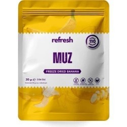 REFRESH FREEZE 30 GR DRIED SLICED BANANA*12