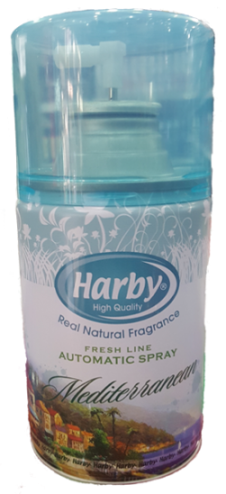 HARBY 260 ML SPARE ROOM ODOUR MEDITERRANEAN*24