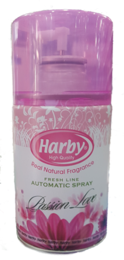 HARBY 260 ML SPARE ROOM FRESHENER PASSION LOVE*24