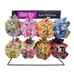 HARBY 12 ML CAR AIR FRESHNESS MIXED STAND*64