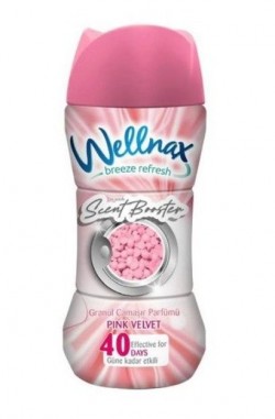 WELLNAX 380GR GRANULAR SOFTENER PINK VELVET (PINK)*12