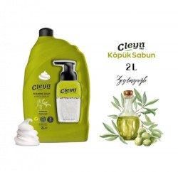 CLEYN 2 LT FOAM SOAP WITH OLIVE OIL*6