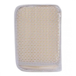 LEWINGO (L-3183) COTTON GLOVE BATH LOOFAH *12