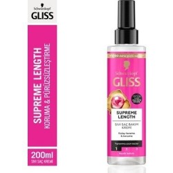 GLISS 200 ML LIQUID HAIR CONDITIONER SUPREME LENGTH*6