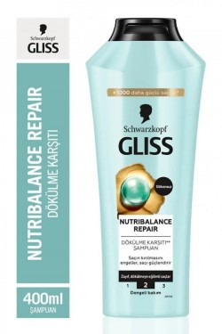 GLISS 400 ML SHAMPOO NUTRIBALANCE REPAIR*6