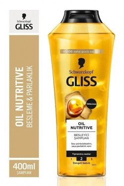 GLISS 400 ML SHAMPOO OIL NUTRITIVE*6