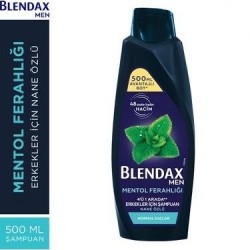 BLENDAX 500 ML SHAMPOO MENTHOL FRESHNESS FOR MEN*6