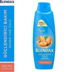 BLENDAX 500 ML SHAMPOO WITH ALMOND OIL EXTRACT*6