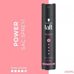 TAFT HAIR STYLING SPRAY 250 ML POWER CASHMIR*1