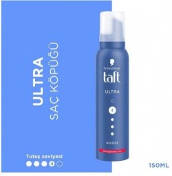 TAFT HAIR FOAM 150 ML ULTRA (BLUE)*6