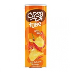 CİPSO TUBE 160 GR HOT SPICE POTATO SNACKS*19