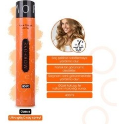 MORFOSE 400 ML HAIR SPRAY ULTRA STRONG GAS-FREE*1