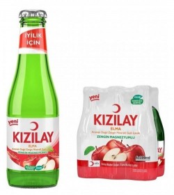 KIZILAY 200 ML APPLE SODA*24