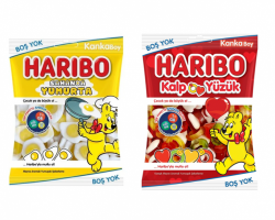 HARİBO 80 GR FRIESTED EGG + 80 GR HEART RING *18