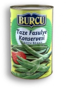 BURCU 4 KG CANNED GREEN BEANS*6
