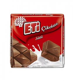 ETİ (1782081) CHOCOLATE WITH MILK 60 GR * 12