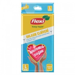 FLEXI DISHWASHING GLOVE (9-9.5) LARGE SIZE *75