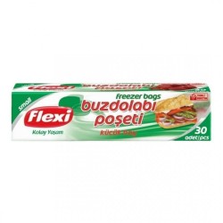 FLEXI FREEZER BAGS 30-PCS SMALL SIZE *48