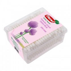 FLEXI EARS COTTON STİCKS 200 PCS SQUARE *12