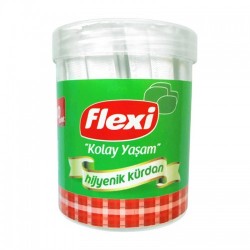 FLEXI HYGIENIC TOOTHPICKS 200 PIECES *12