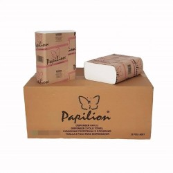 PAPILION DISPENSER 200-PIECE TOWEL PLUS (23*24CM)*12
