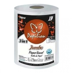 PAPILION SINGLE JUMBO TOWEL 130 PAPER ECO*8