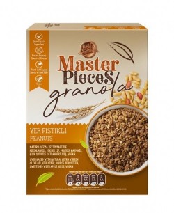 MASTER PIECES GRANOLA WITH PEANUTS 300 GR*6