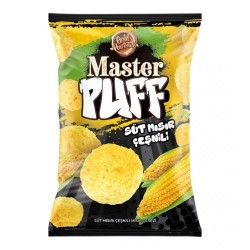 MASTER PUFF MILK CORN SEASONED CORN SNACKS 90 GR * 16