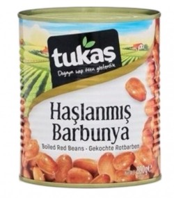 TUKAŞ 800 GR BOILED RED BEANS TIN*12