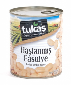 TUKAŞ 800 GR BOILED BEANS TIN*12