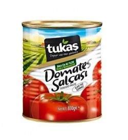 TUKAŞ 830 GR TOMATO PASTE TIN*12