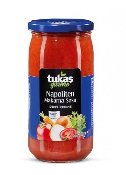 TUKAŞ 360 GR NAPOLITE PASTA SAUCE GLASS*12