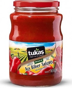 TUKAŞ 1.650 GR PEPPER PASTE PET HOT*6
