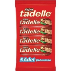 TADELLE 35GR CHOCOLATE WAFER 5 PIECES * 24